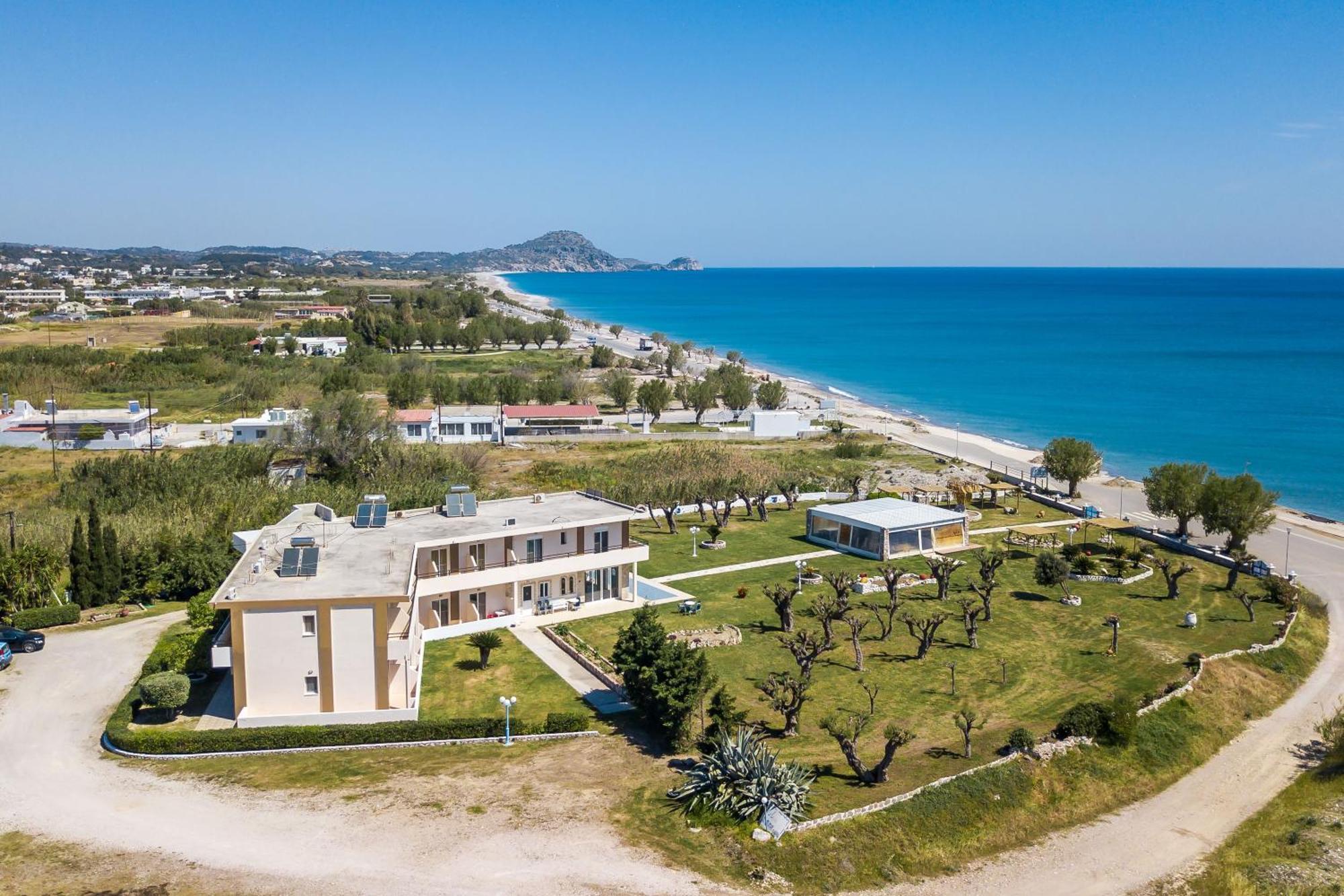 Al Mare Apartments Afantou Exteriör bild